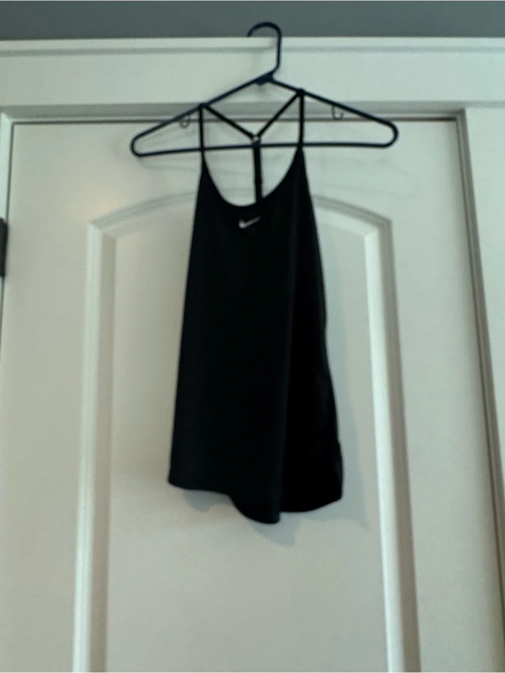 Nike Black Dri-fit Strappy Racerback tank